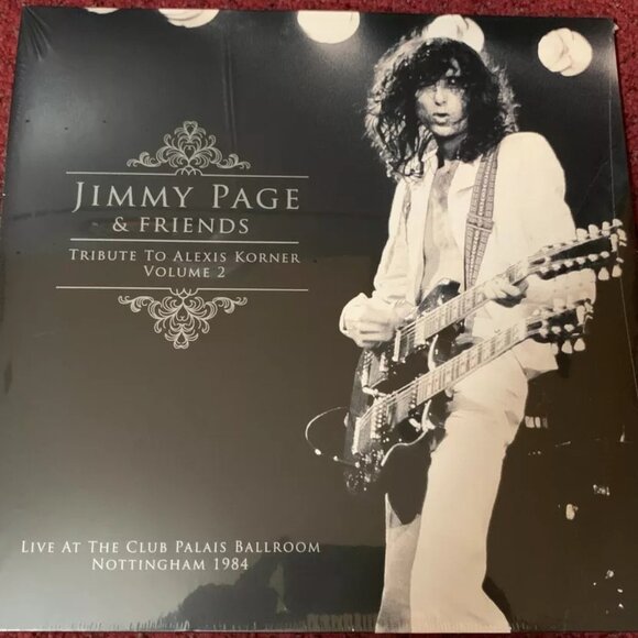 Jimmy Page & Friends Tribute To Alexis Korner Vol. 2 (2-LP) ~ New/Sealed! - Picture 2 of 2